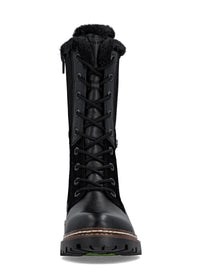 Winter shoes with friction sole - black, Remonte-TEX