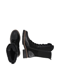 Winter shoes with friction sole - black, Remonte-TEX