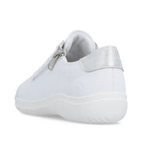 Nauhalliset kävelykengät - valkoinen nahka