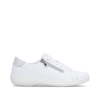 Nauhalliset kävelykengät - valkoinen nahka