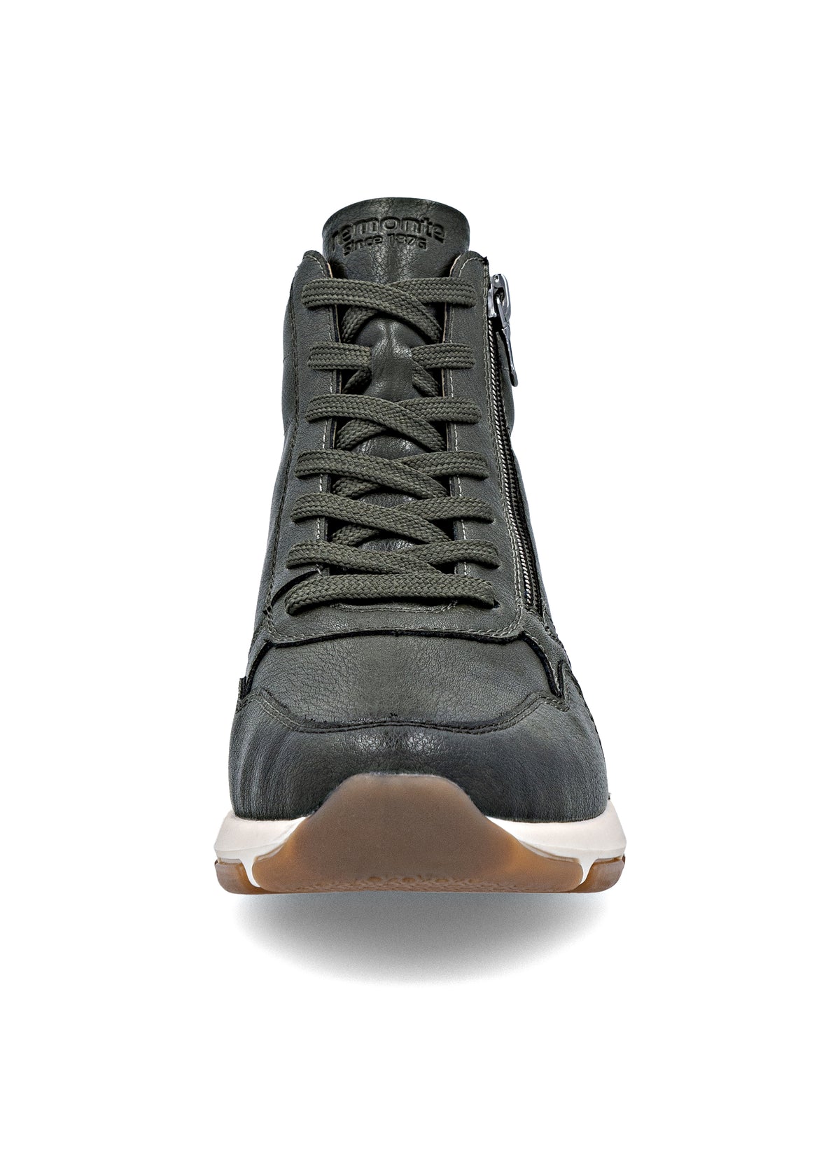 Rennot nilkkurit - vihreä nahka, Remonte-TEX