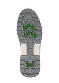 Winter boots with friction sole - gray leather, Remonte-TEX