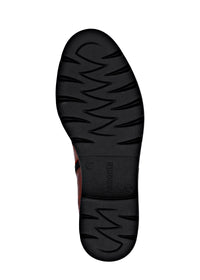 Nauhalliset nilkkurit - ruskea pintakuvioitu nahka