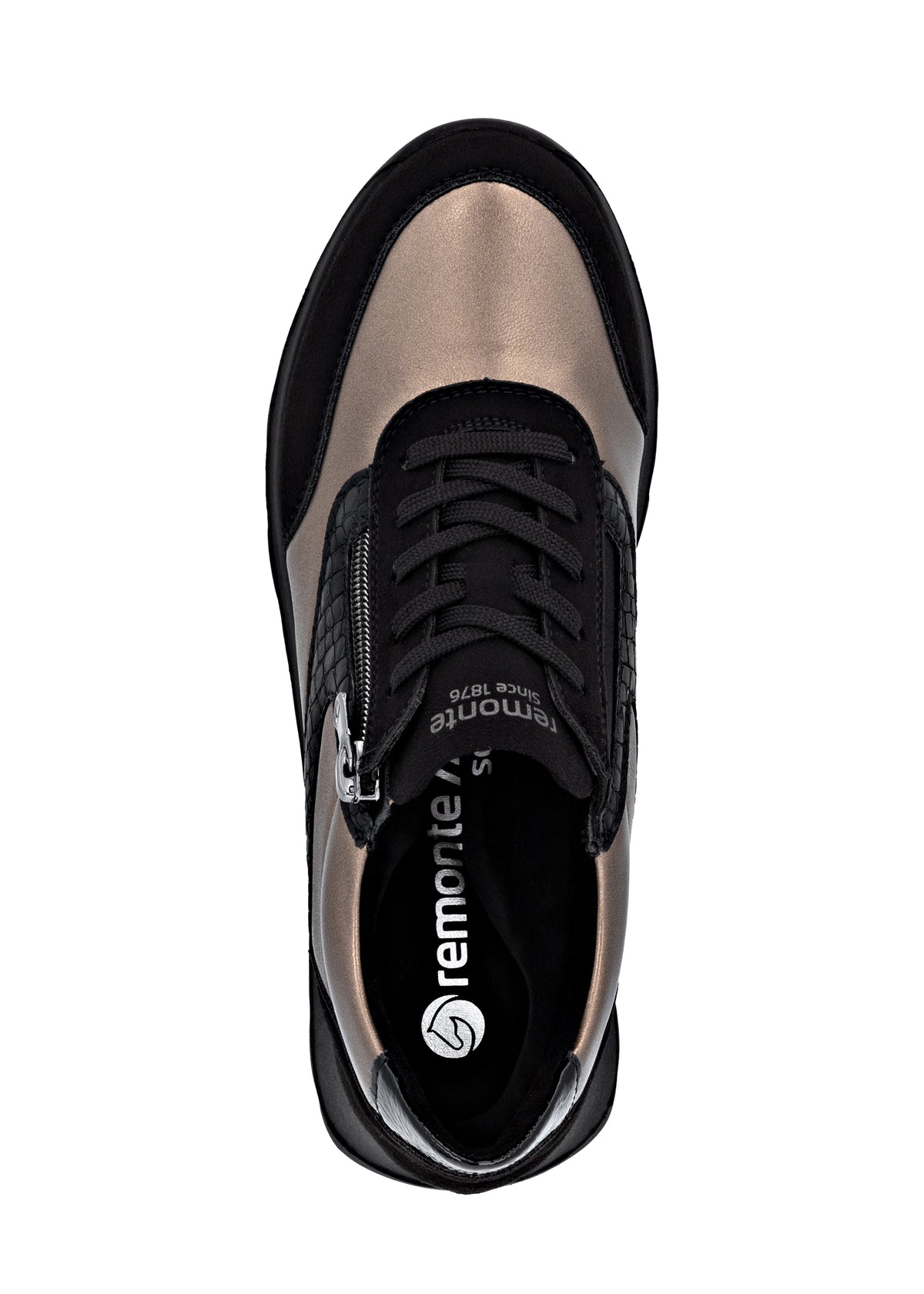 Tennarit pienellä kiilakorolla - mustat ja ruskeat sävyt, vegaaninen