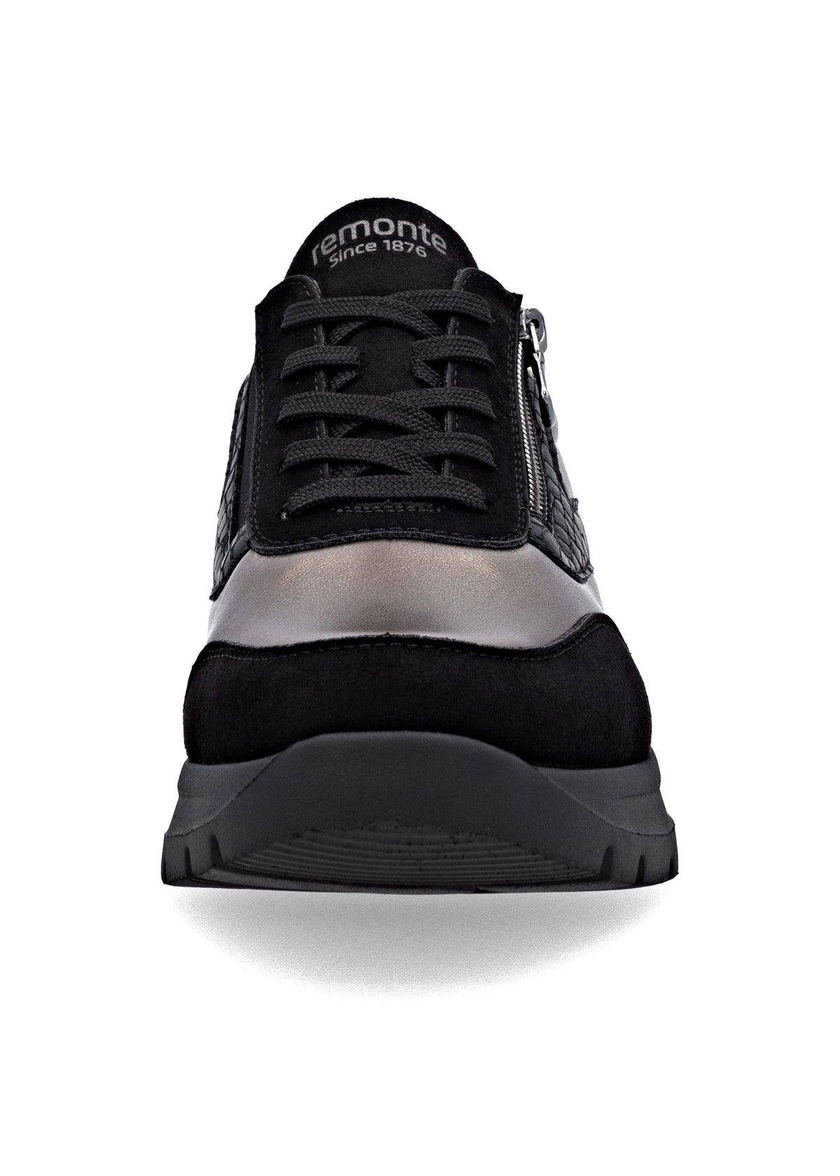 Tennarit pienellä kiilakorolla - mustat ja ruskeat sävyt, vegaaninen