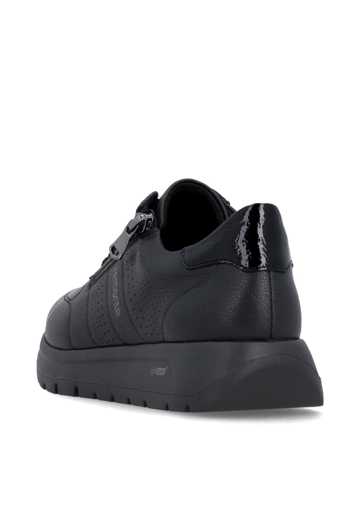 Tennarit - musta nahka, musta pohja