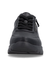 Tennarit - musta nahka, musta pohja