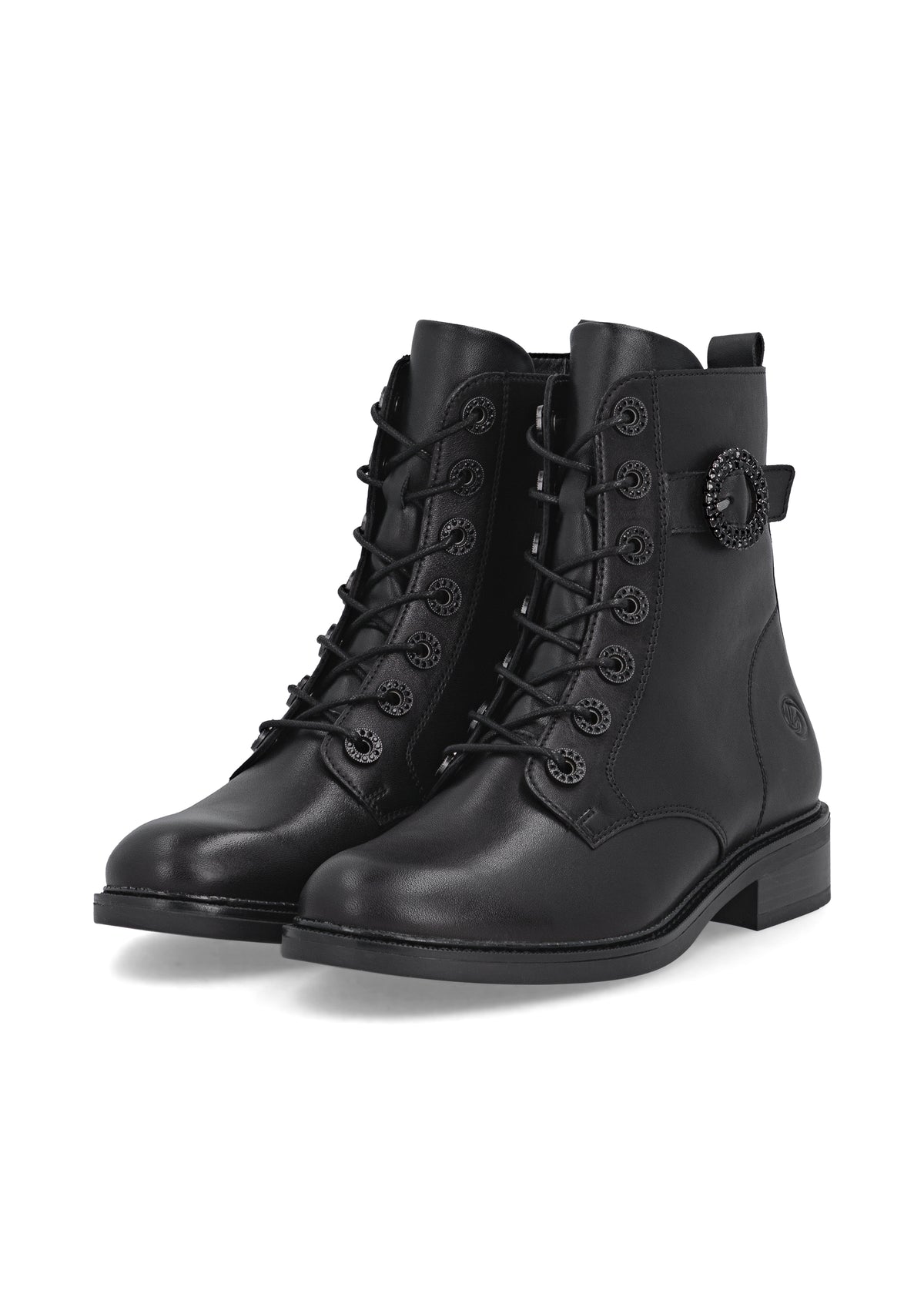 Nilkkurit - musta nahka, solkikoriste