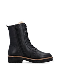 Maiharit lämpimällä villavuorella - musta nahka, Remonte-TEX