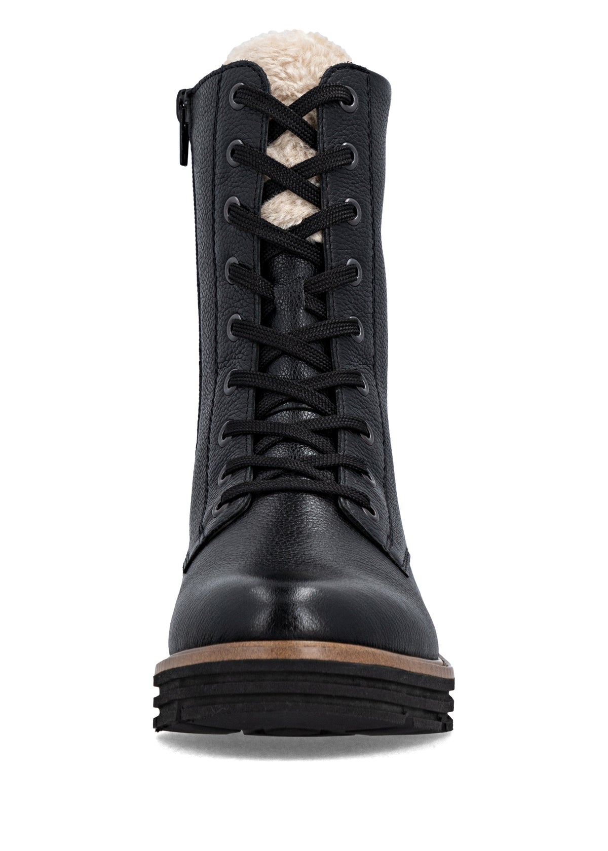 Maiharit lämpimällä villavuorella - musta nahka, Remonte-TEX