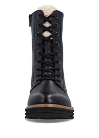 Maiharit lämpimällä villavuorella - musta nahka, Remonte-TEX