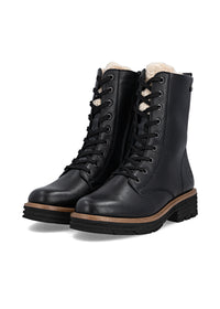 Maiharit lämpimällä villavuorella - musta nahka, Remonte-TEX