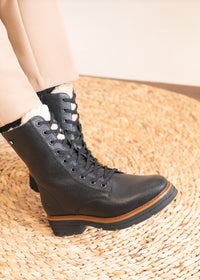 Maiharit lämpimällä villavuorella - musta nahka, Remonte-TEX