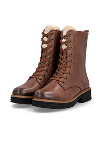 Maiharit lämpimällä villavuorella - ruskea nahka, Remonte-TEX