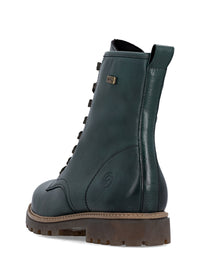 Nauhalliset nilkkurit - oliivinvihreä nahka, Remonte-TEX