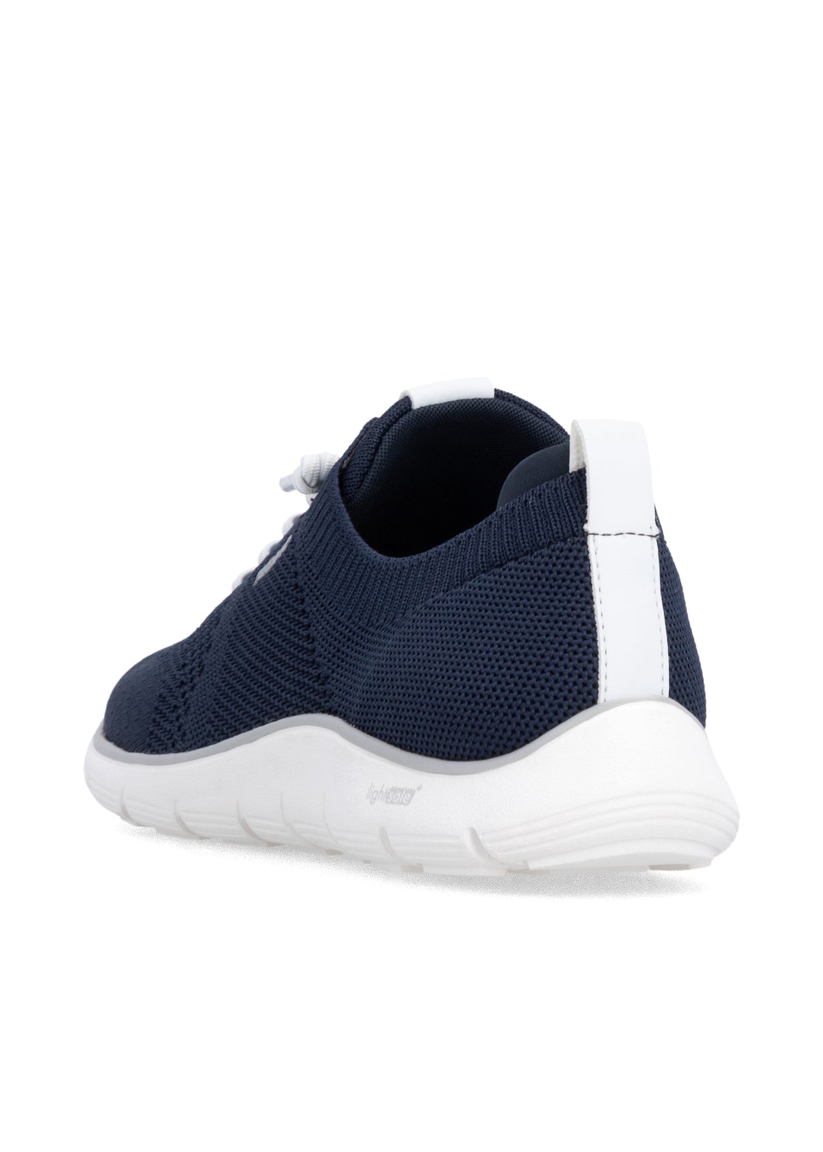 Kangastennarit joustonauhoilla - tummansininen, valkoiset nauhat