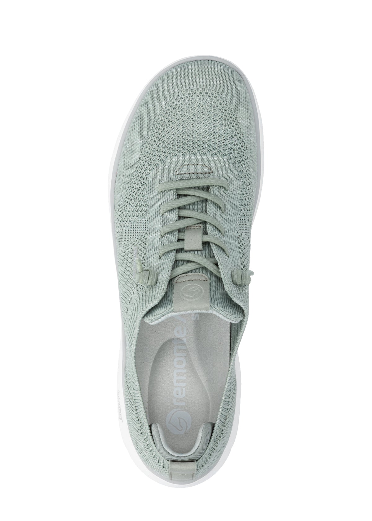 Tygsneakers med elastiska snören - grön