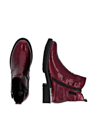 Chelseanilkkurit - kiiltävä tummanpunainen