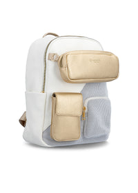 Naisten reppu - vaalea-kulta