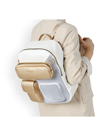 Naisten reppu - vaalea-kulta