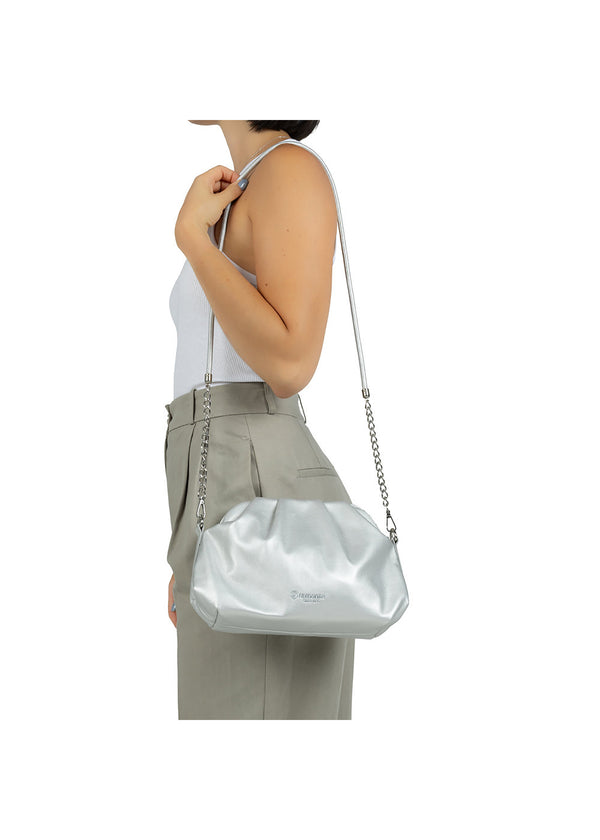 Naisten juhlalaukku - hopea