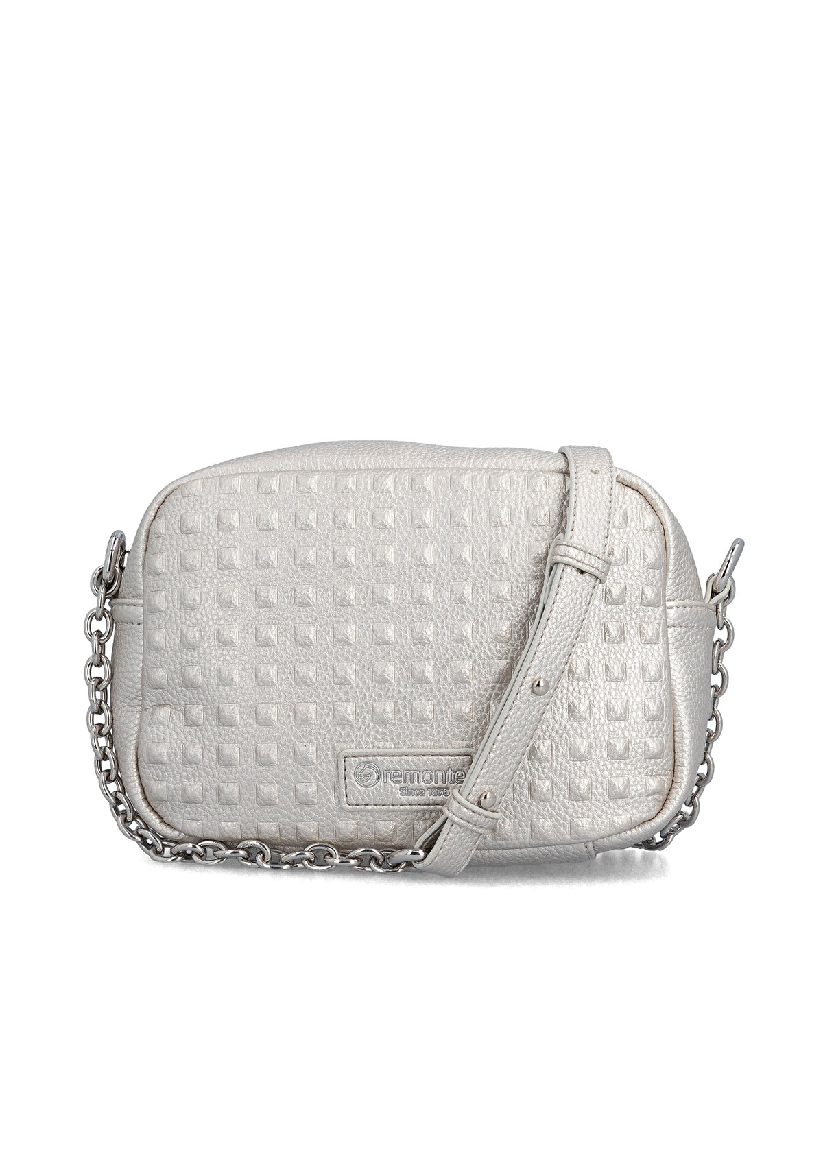 Naisten olkalaukku - helmiäisenhohtoinen