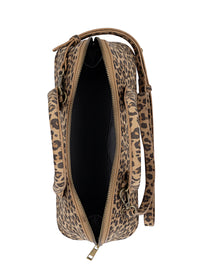 Naisten käsilaukku - leopardikuvio