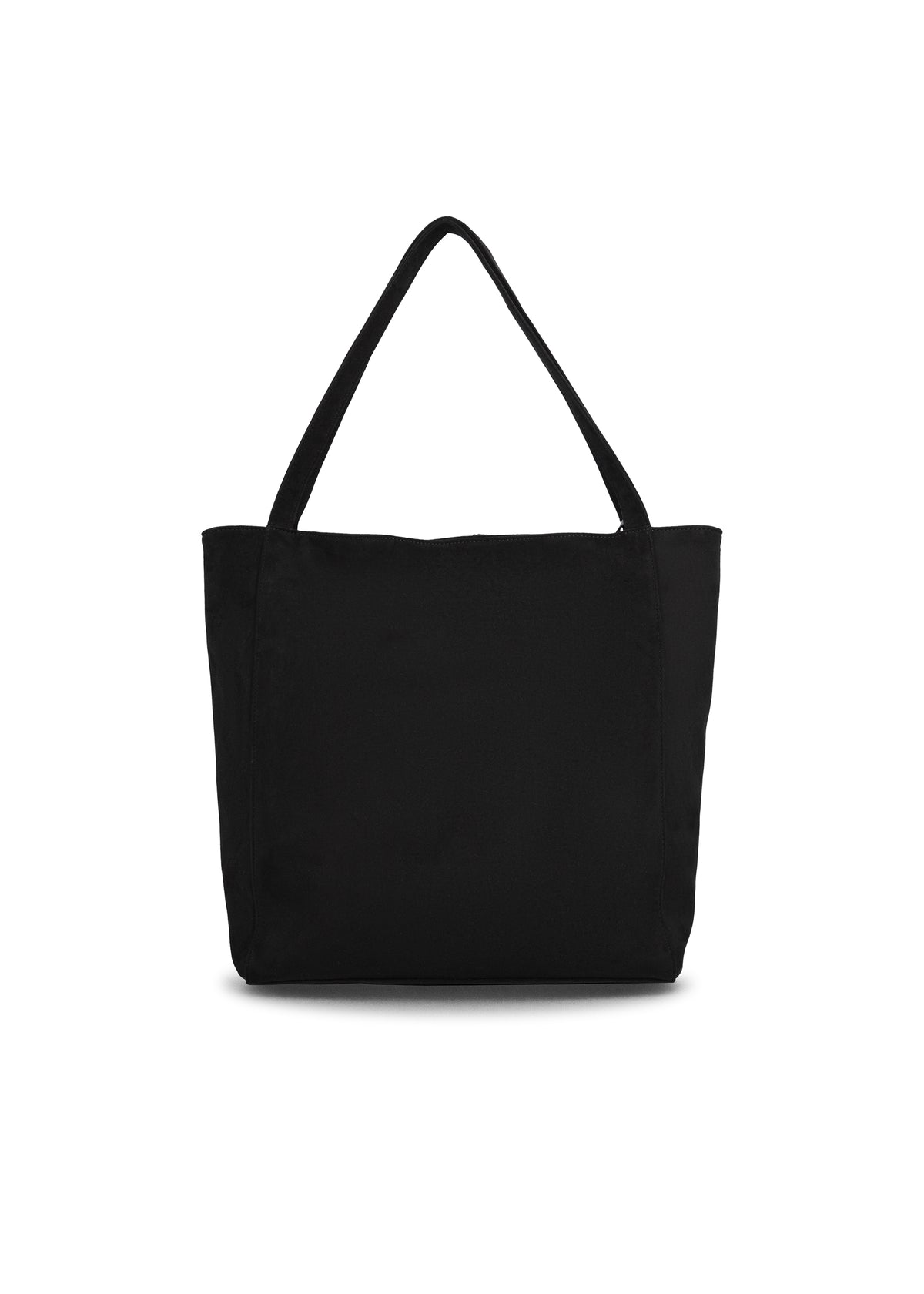 Naisten iso olkalaukku - musta shopper