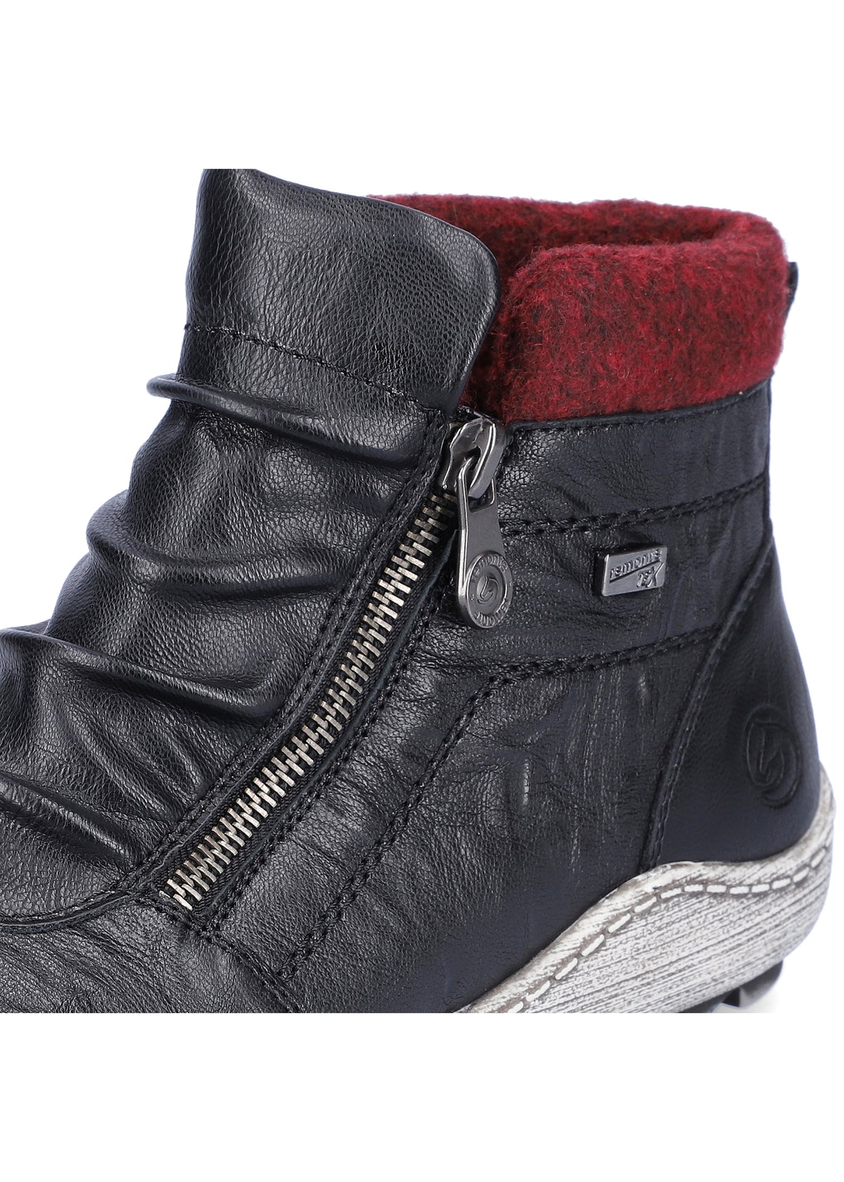 Winter ankle boots - black, Remonte-TEX