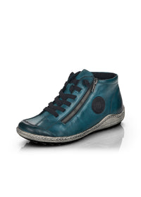 Ankle boots - petrol blue