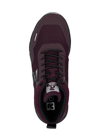 Rennot nilkkurit - tummanpunainen tekstiili, Rieker-TEX