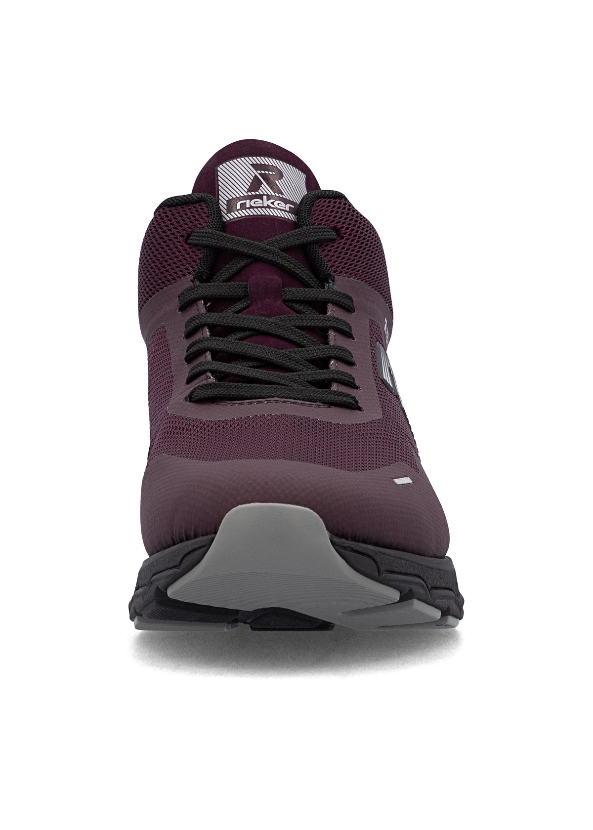 Rennot nilkkurit - tummanpunainen tekstiili, Rieker-TEX