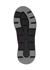 Rennot nilkkurit - tummanpunainen tekstiili, Rieker-TEX