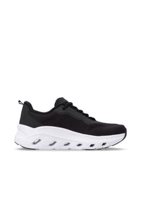 Sneakers - svart tyg, Foamtech-sula