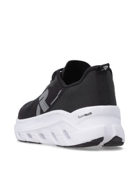 Sneakers - svart tyg, Foamtech-sula