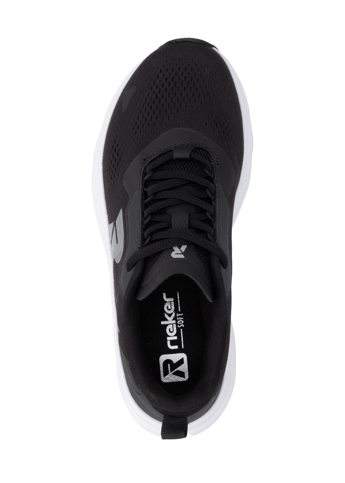 Sneakers - svart tyg, Foamtech-sula