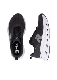 Sneakers - svart tyg, Foamtech-sula