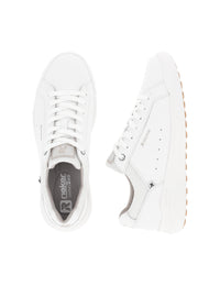 Leather sneakers - white, Rieker Evolution