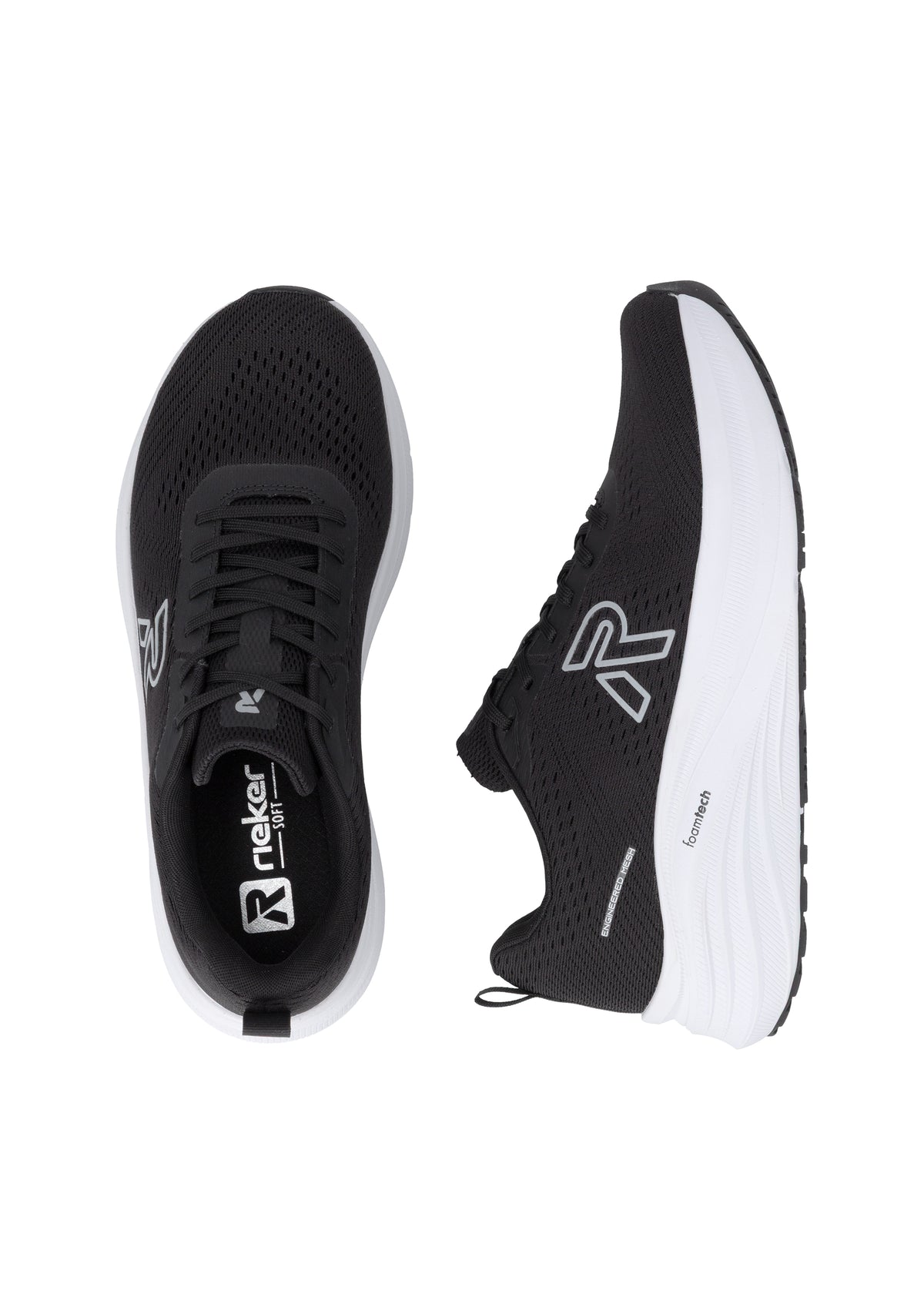 Tennarit - musta, Foamtech