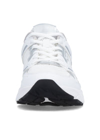 Sneakers - white, gray details, Foamtech