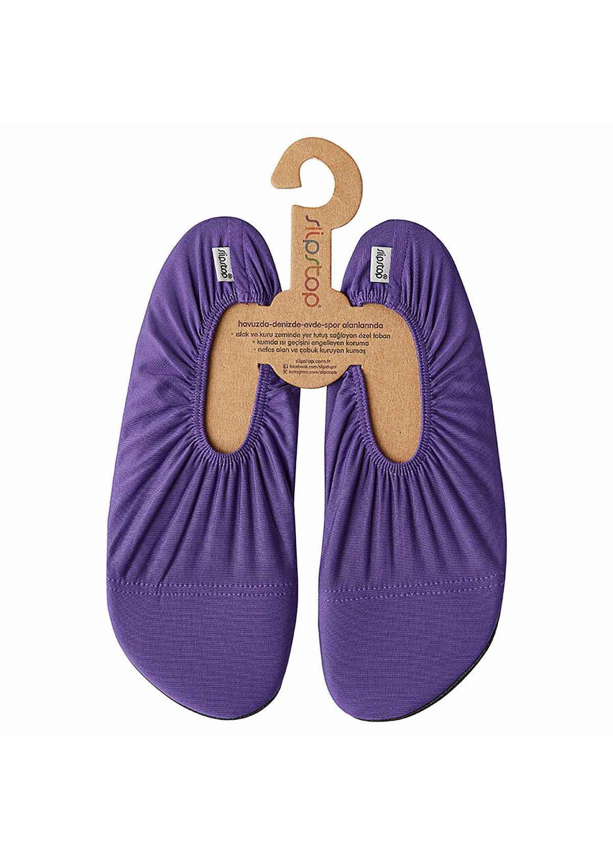 Adult slippers - Purple
