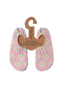 Children's slippers - Shiv, heart, pink