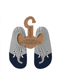 Children's slippers - Mitoz, elephant, gray-blue