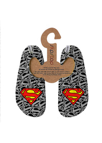 Barntofflor - Majestic, grå, Superhjälte