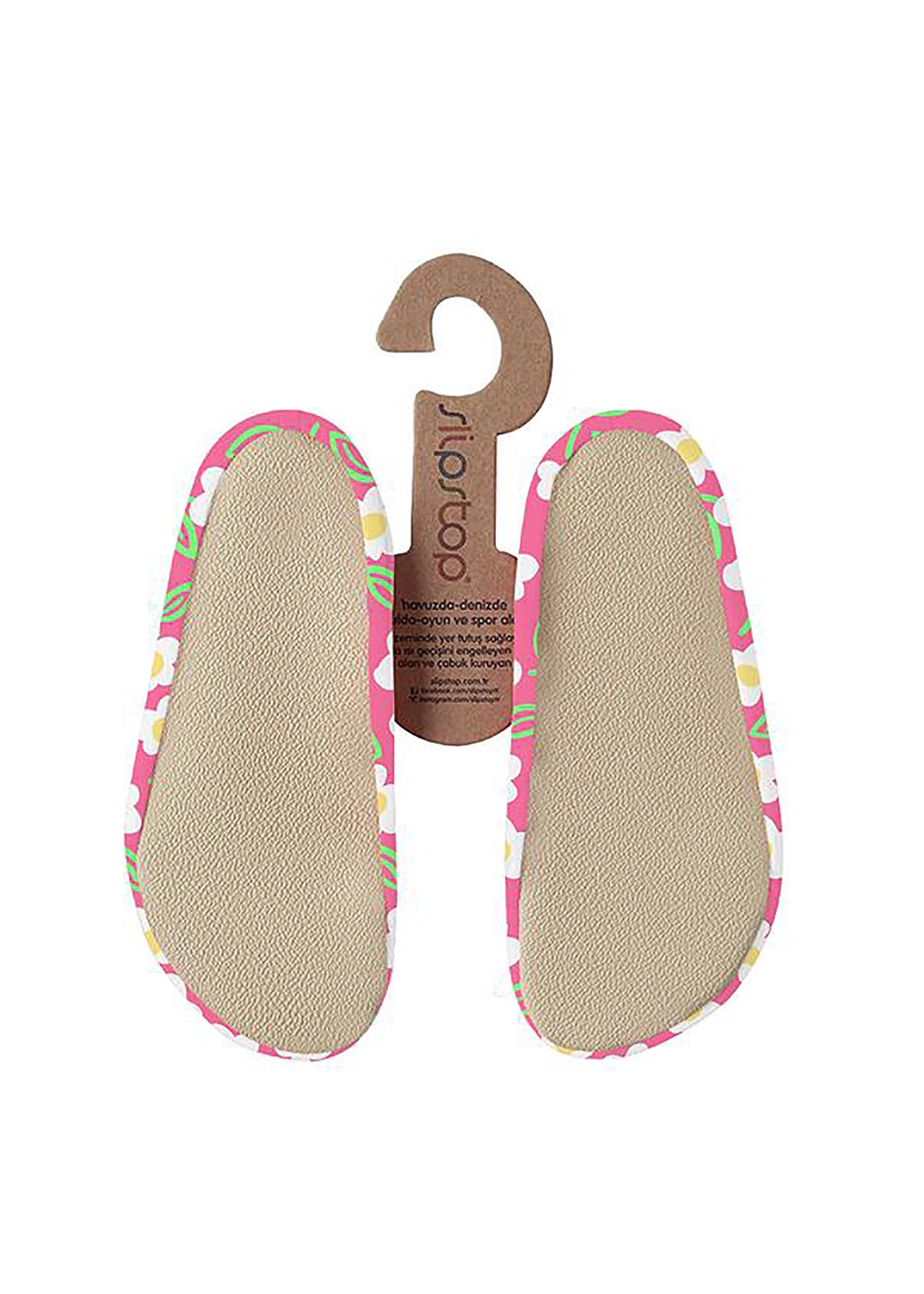 Children's slippers - Posy, flower