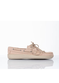 Purjehduskengät - vaaleanpunainen nahka, paljasjalkakengät