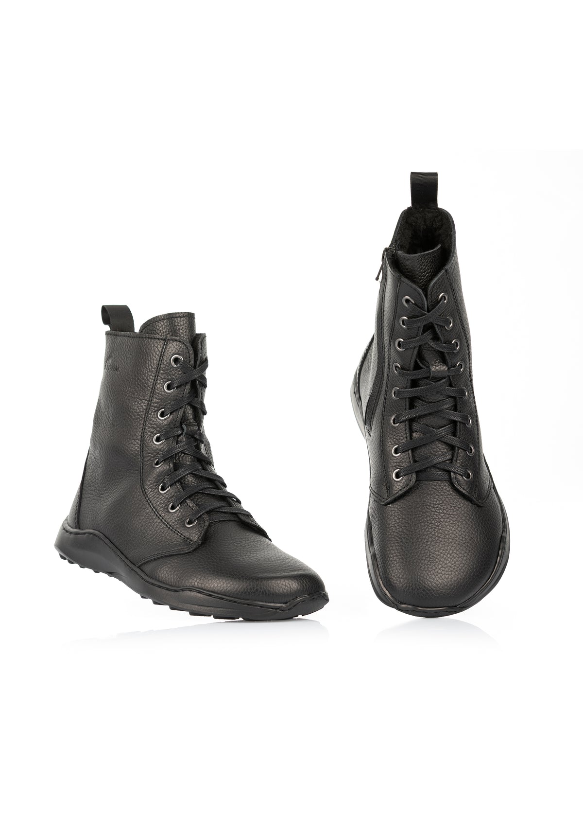 Paljasjalkakengät - Gale-talvikengät, musta nahka