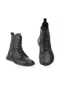 Paljasjalkakengät - Gale-talvikengät, musta nahka