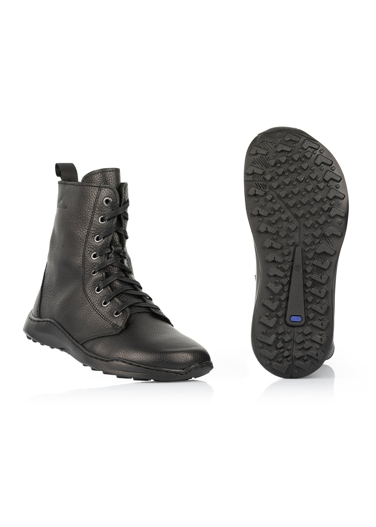 Paljasjalkakengät - Gale-talvikengät, musta nahka