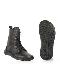 Paljasjalkakengät - Gale-talvikengät, musta nahka